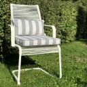 Diyti Wide Stripe Pute 45x45 cm Grå