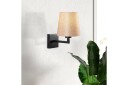 Vegg lampe Fenda Svart / Krem - Svart / Krem