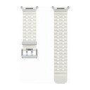 Samsung Galaxy Watch Ultra Marine-rem hvit sand