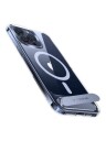 Torras UPRO Pstand Case for iPhone 15 Pro (Transparent)