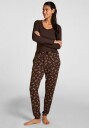 Hunkemöller Pyjamabukser Jersey Brun