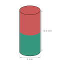 Stav magnet Ø 5 mm x 12,5 mm SuperMagneter.no