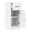 vidaXL Baderom Oppbevaringsskap UTRECHT Hvit 30 x 31 x 77 cm