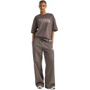 New Balance Trackside Oversized T Shirt   Grey   M