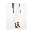 Elisabetta Franchi Dame Bukser Hvit XL,