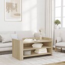  Salongbord sonoma eik 100x50x50 cm konstruert tre 848348