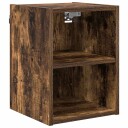  Hengende skap Riga Røkt eik 30 x 29,5 x 40 cm Konstruert tre