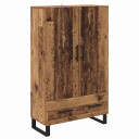  Høyskap med skuff Gamle tre 69,5 x 30 x 115 cm Konstruert tre