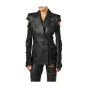 Elisabetta Franchi Dame Jakker Svart 2XS,
