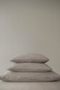 Mimou   Putetrekk Stripe No 1 65x65 cm hamp / bomull   Beige