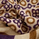 Ferner Jacobsen Scarf Wool White-Beige-Lilac