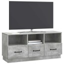 TV skap med skuff Betonggrå 102 x 34,5 x 47 cm Konstruert tre