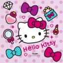Globos Europe Servietter Hello Kitty Fashion Stylish - 20-pakning