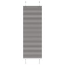  plisségardin antrasitt 45x100 cm Stoff Bredde 44,4 Polyester