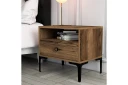Ameias Nattbord 56x40 cm Brun - Hanah Home