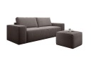Kamli Sovesofa 3 seters med Oppbevaring   Brun