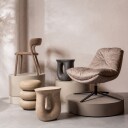 Sidebord Moson 40 cm - Beige