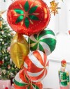PartyDeco Folieballong Julekule