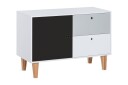 Concept Kommode Hvit / Grå / Svart   VOX