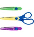 Staedtler Saks-Sett Konturer 3 Mønstre Designreise Staedtler OneSize Saks Blå Grønn Gul Lilla