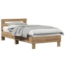  Sengestamme med hodegatt Artisan eik 80 x 200 cm Konstruert tre