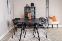 Venture Home Spisegruppe Sediza 195 cm + 4 Ayacor Spisestoler  