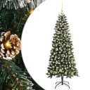  Kunstig juletre grønn 66 x 66 x 150 cm PVC og plast og stål