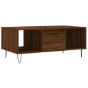  Salongbord brun eik 90x50x36,5 cm konstruert tre 8721012109780