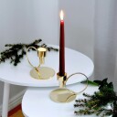 Hilke Collection Herregårdslys 6 pk Vinrød Glans