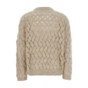Brunello Cucinelli Dame Strikkevarer Beige XS,