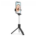 Selfiestang Hurtel Selfiestang Wry1s Teleskopisk Stativ 0,7 M For Telefon - Sort
