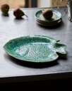 house doctor Serving Dish Hddiva Green   GREEN   L:27 cm.W:22 cm.H:2 cm