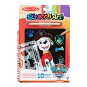 Melissa & Doug Paw Patrol Scratch Art Marshall