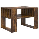  Kaffebord Røkt eik 66 x 49,5 x 45 cm Konstruert tre