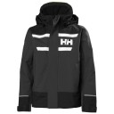 Helly Hansen Seilerjakke Salt Port 2.0 Junior svart 128