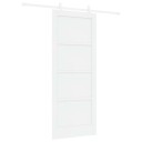  Skyvedør Hvit 83 x 202 cm Heltre furu