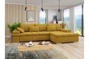 Naoma Sovesofa med Divan 4 sits   Gul
