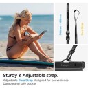 Spigen Vanntett Mobildeksel A601 for Smarttelefoner opptil 6,9'' - Svart