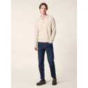 Jacob Cohën Herre Strikkevarer Beige M,
