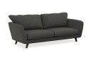Trend Lyx 3 seters Manchestersofa   Mørk grå