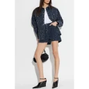 IRO Dame Shorts Blå XS,