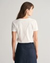 Shield t-skjorte med v-hals WHITE S