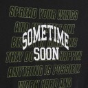Sometime Soon Empower T Shirt S/S Black (140 / 10 år)