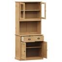 vidaXL Highboard VIGO 78x40x175 cm heltre furu