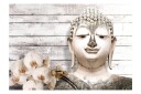 Fototapet Smiling Buddha 100x70 - Artgeist sp. z o. o.