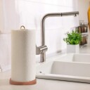 Kjøkkenrullholder av tre – sikker ripefri design