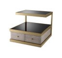 Kuboa sidebord brushed brass finish