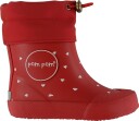 Pom Pom Pmbell Barefoot Gumboots   Red   22