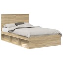  Sengestamme med hodegjerde Sonoma 120 x 190 cm Massiv furu