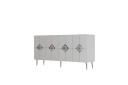 Cleryn Konsollbord 150 cm   Hvit/Sølv